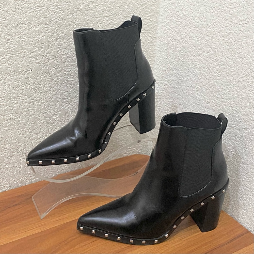 Charles By Charles David Dodger Black Pointy Stud… - image 2